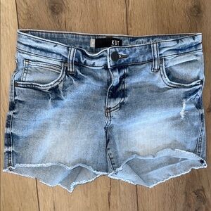 Kut Distressed Denim Shorts